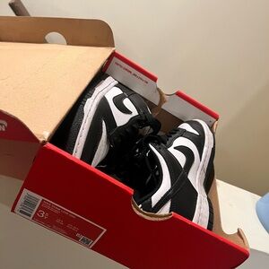 Nike Kids Black and White Sneakers